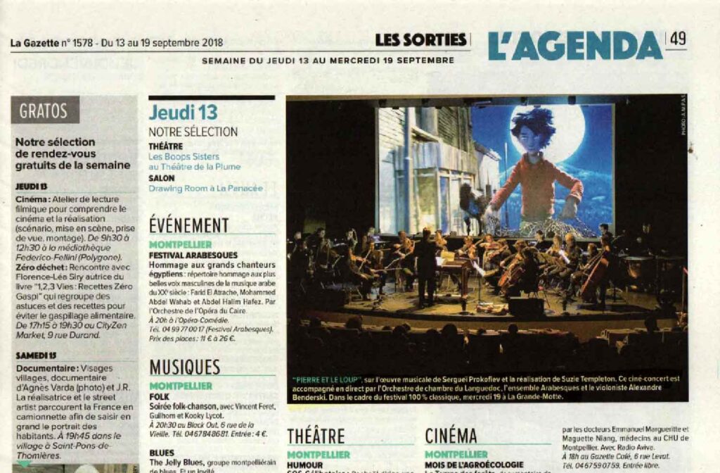 Ciné-concert 2018
