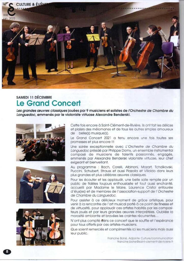 Presse Saint-Clément 2022